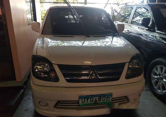 White Mitsubishi Adventure 2012 Manual Diesel for sale in Pasig