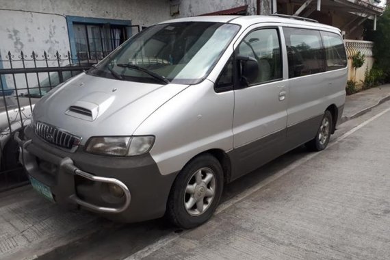 Silver Hyundai Starex 1999 Manual Diesel for sale 