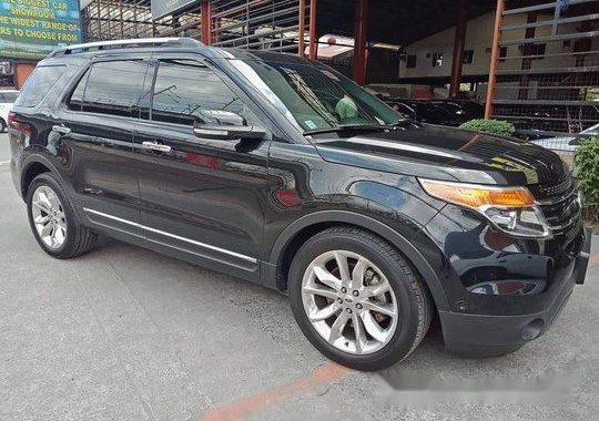 Black Ford Explorer 2014 Automatic Gasoline for sale