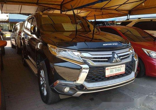 Black Mitsubishi Montero Sport 2017 for sale