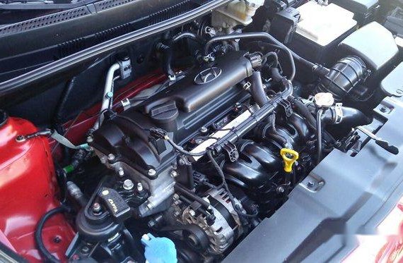 Selling Red Hyundai Accent 2017 Automatic Gasoline 