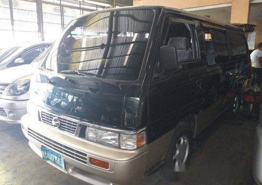 Green Nissan Urvan Escapade 2013 Manual Diesel for sale in Quezon City
