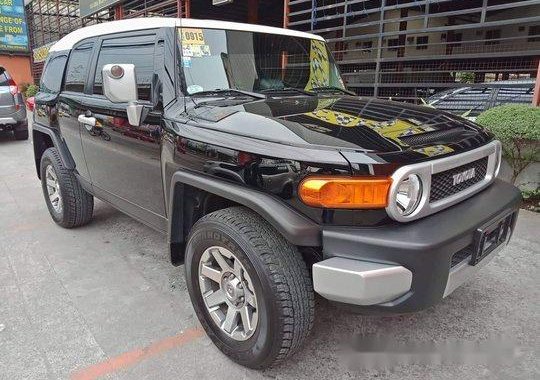 Black Toyota Fj Cruiser 2016 Automatic Gasoline for sale