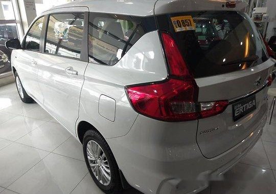 White Suzuki Ertiga 2019 Manual Gasoline for sale 