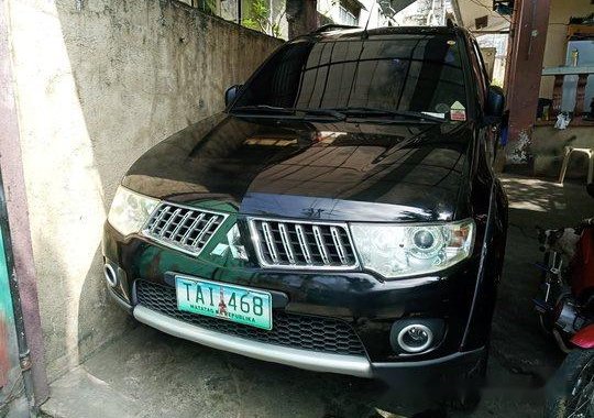 Black Mitsubishi Montero Sport 2011 at 85000 km for sale