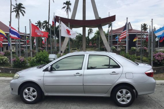 Silver Toyota Vios 2005 Sedan at 78000 km for sale in Silang