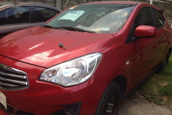 2nd Hand Mitsubishi Mirage 2017 Automatic Gasoline for sale in Parañaque