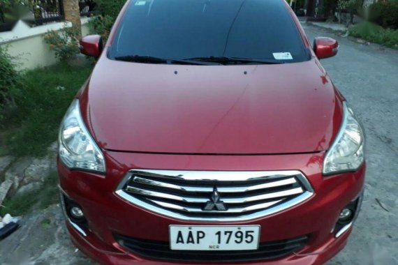 Selling 2nd Hand Mitsubishi Mirage G4 2014 Manual Gasoline