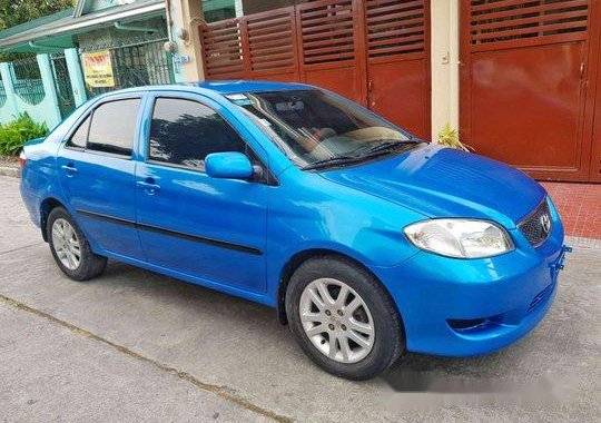 Blue Toyota Vios 2003 at 100000 km for sale