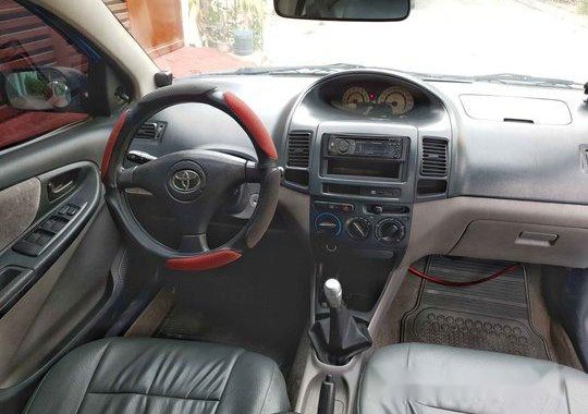 Blue Toyota Vios 2003 at 100000 km for sale