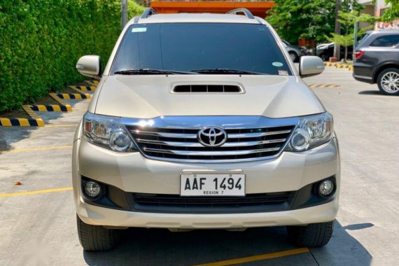 Toyota Fortuner 2014 Automatic Diesel for sale in Cebu City