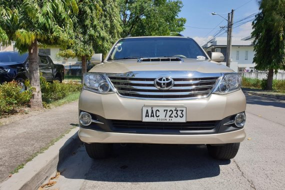 Selling Used Toyota Fortuner 2014 Automatic Diesel in Metro Manila 