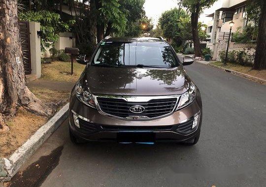 Brown Kia Sportage 2012 for sale 
