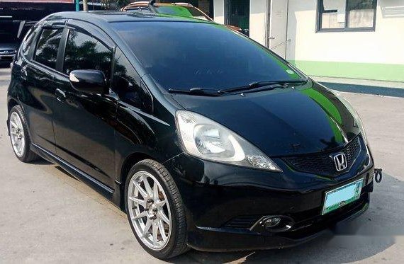 Black Honda Jazz 2010 at 68000 km for sale in Meycauayan