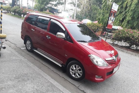 2nd Hand Toyota Innova 2011 Manual Diesel for sale in Davao City