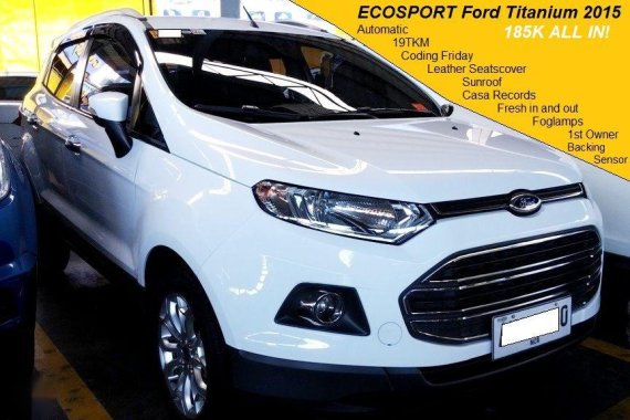 For sale 2015 Ford Ecosport Automatic Gasoline 