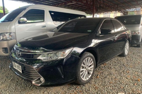 Black Toyota Camry 2015 for sale in Quezon City