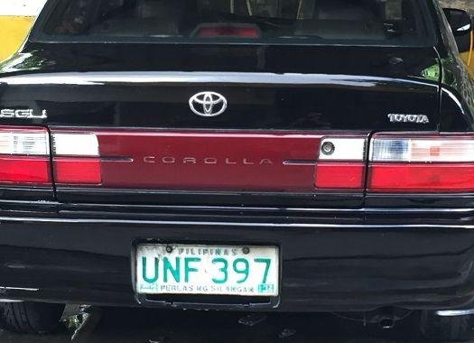 Selling Toyota Corolla 1996 Manual Gasoline in Quezon City