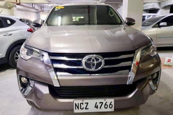 2nd Hand Toyota Fortuner 2017 for sale in Quezon City