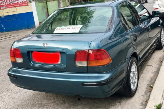 Selling Blue Honda Civic 1996 Automatic Gasoline in Cainta