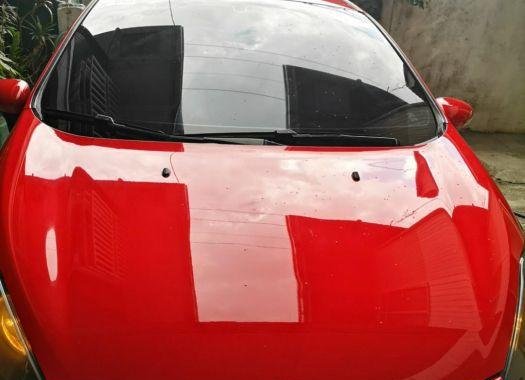 Red Ford Fiesta 2011 for sale in Tagaytay