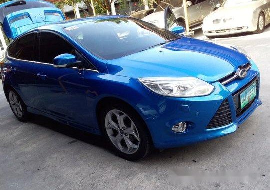 Sell Blue 2013 Ford Focus at Automatic Gasoline at 47000 km in Pasig