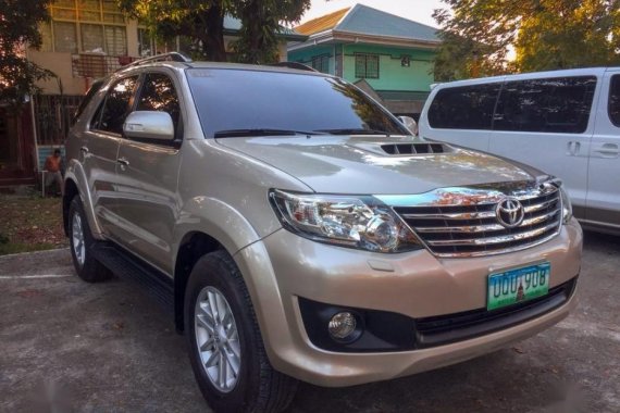 Selling Used Toyota Fortuner 2013 Automatic Diesel 