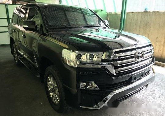 Sell Black 2018 Toyota Land Cruiser in Quezon City