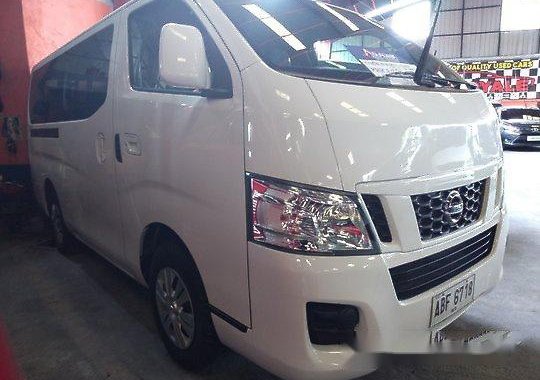 Selling White Nissan Nv350 Urvan 2015 Manual Diesel for sale 