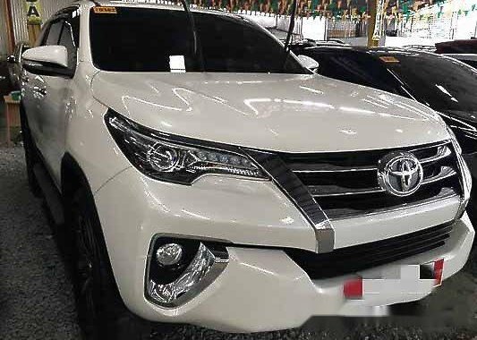 White Toyota Fortuner 2016 Automatic Diesel for sale in General Salipada K. Pendatun