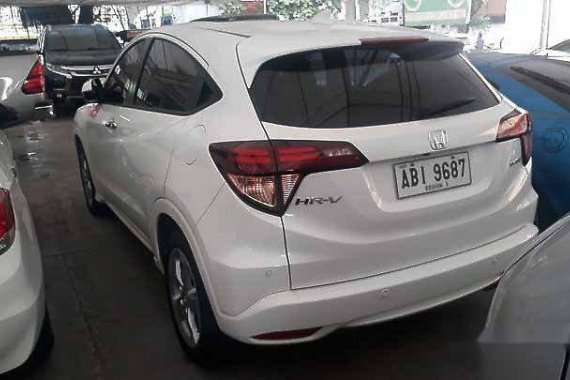 White Honda Hr-V 2015 Automatic Gasoline for sale 