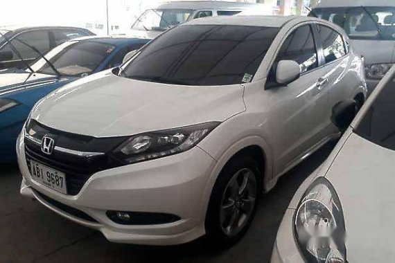 White Honda Hr-V 2015 Automatic Gasoline for sale 