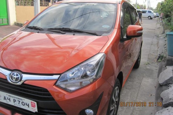 2nd Hand Toyota Wigo 2018 Manual Gasoline for sale in Angeles