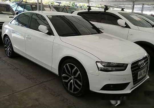 Sell White 2014 Audi A4 at 23500 km for sale