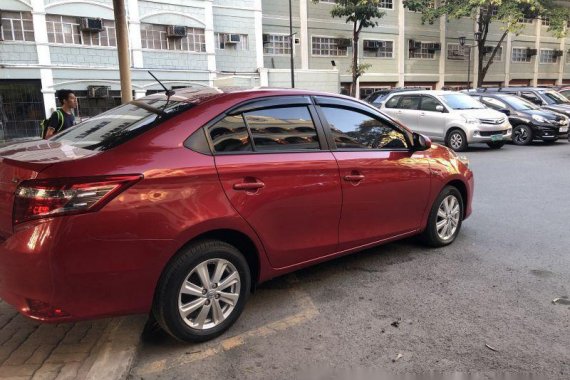 Selling Red Toyota Vios 2017 in Binan