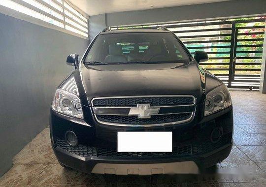 Black Chevrolet Captiva 2010 Automatic Diesel for sale in General Salipada K. Pendatun