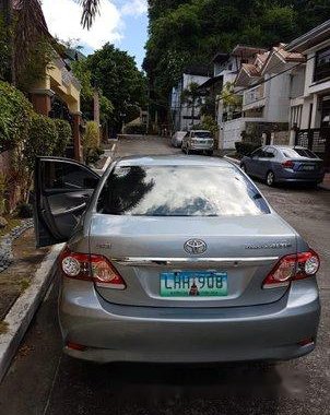 Selling Silver Toyota Corolla Altis 2013 at 86000 km for sale