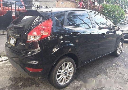 Selling Black Ford Fiesta 2017 Automatic Gasoline at 14000 km for sale