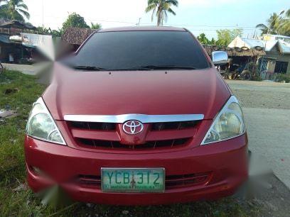 Selling Toyota Innova 2006 at 80000 km in Cebu City