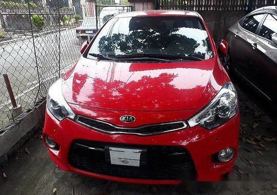 Sell Red 2016 Kia Forte at Automatic Gasoline at 14643 km