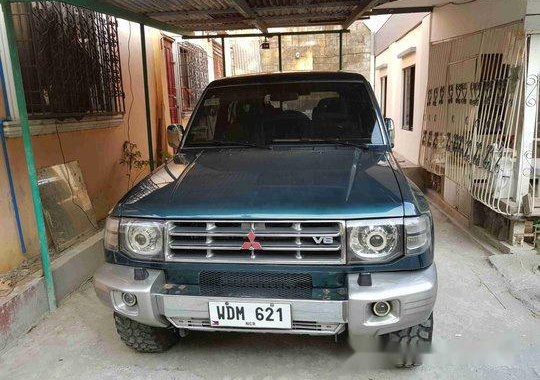 Green Mitsubishi Pajero 1997 at 120467 km for sale in Manila