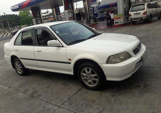 Selling White Honda City 1998 for sale in Manual