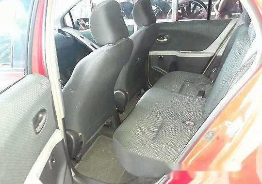 Red Toyota Yaris 2009 Automatic Gasoline for sale in Manila