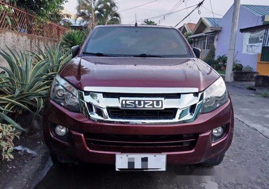 Sell Red 2014 Isuzu D-Max at Automatic Diesel at 48000 km in Angeles City