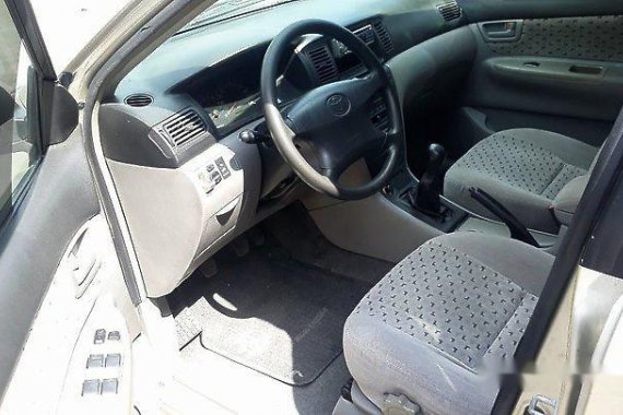 Selling Toyota Corolla Altis 2002 Manual Gasoline for sale 