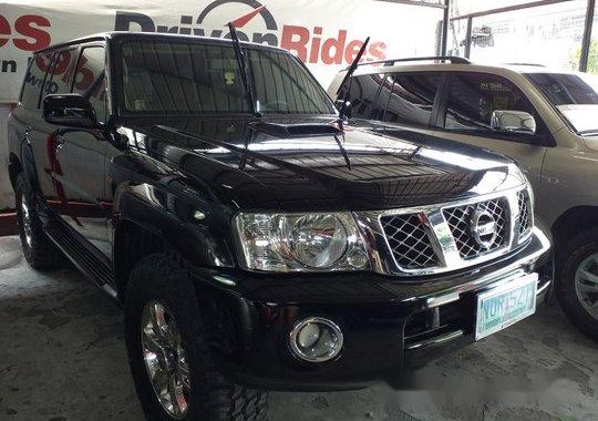 Sell Black 2010 Nissan Patrol at Automatic Diesel in Quezon City