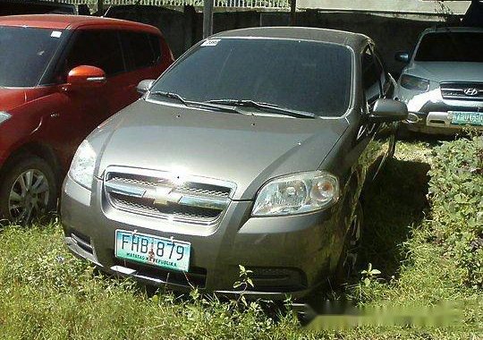 Sell Silver 2011 Chevrolet Aveo at Manual Gasoline at 102769 km for sale