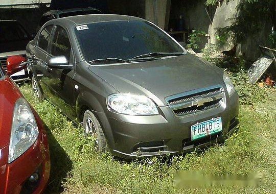 Sell Silver 2011 Chevrolet Aveo at Manual Gasoline at 102769 km for sale