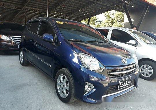 Selling Blue Toyota Wigo 2016 for sale