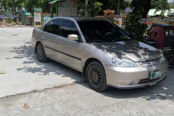 Selling 2nd Hand Honda Civic 2001 Automatic Gasoline at 130000 km in San Jose